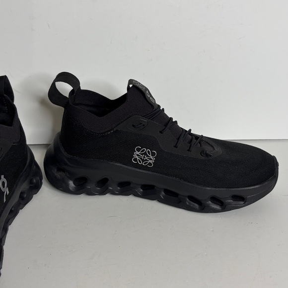 Loewe x On Running Cloudtilt Sneakers Womens 6 All Black Knit Running Shoes - Picture 6 of 15
